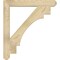 Ekena Millwork Merced Craftsman Rough Sawn Bracket, Douglas Fir, 4"W x 34"D x 38"H BKT04X34X38MRC04RDF - alternate 4